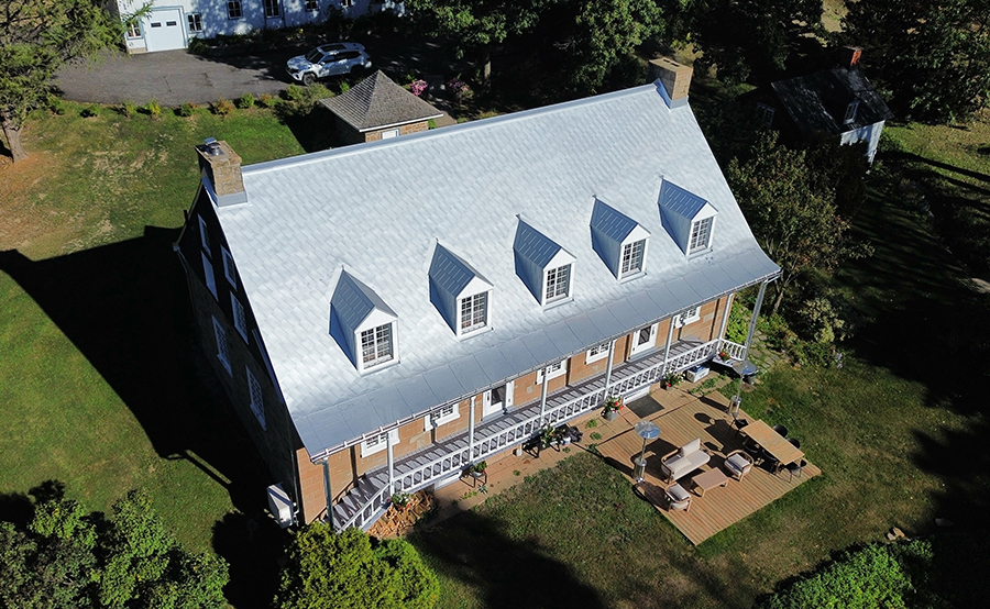 Maison Île d’Orléans — réalisation Toiture Alpha